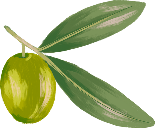 Painterly Olive